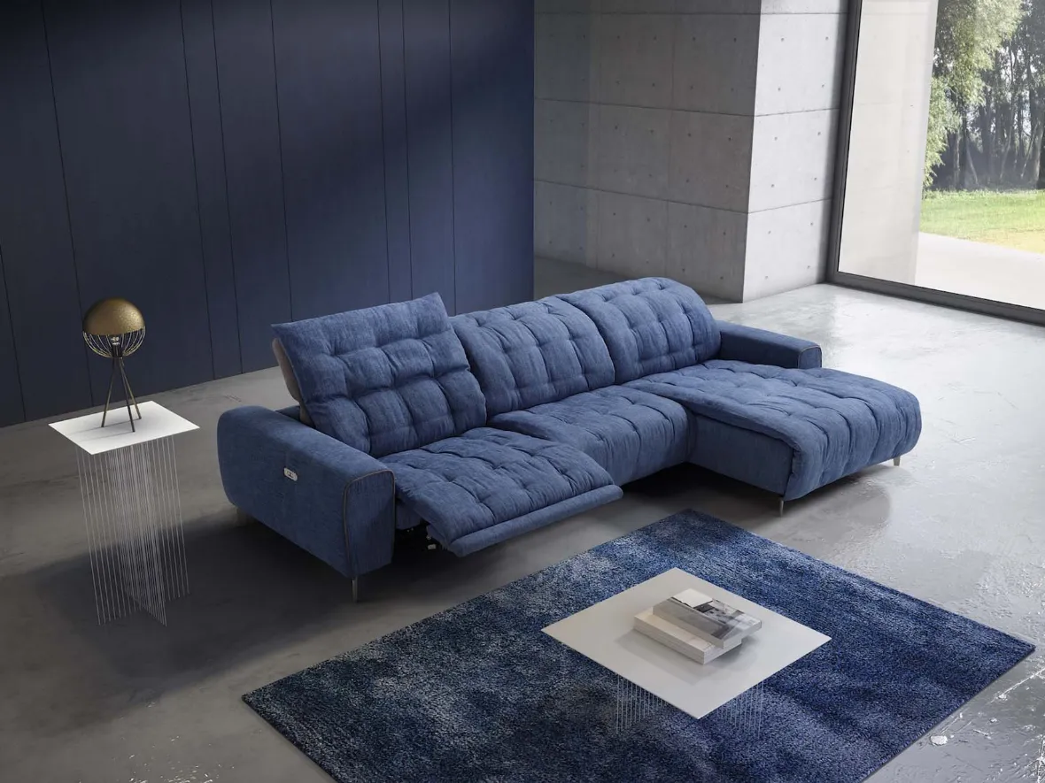 Sofa with relaxation seat