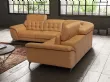 Sofa with reclining headrest