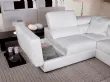 sofa with objects holder