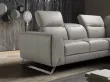 Sofa with adjustable headrest